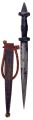 CENTRAL AFRICAN ARM DAGGER of the TUBU TRIBE