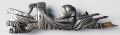 SILVER SIDEPLATE FOR AN 18thC. PISTOL. #7203
